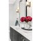 Z-Lite Grayson Wall Sconce, 1-Light, 4.75in W x 5.75in L x 8.25in H, Brushed Nickel/Clear + Etched Opal 1949-1S-BN - alternate 7